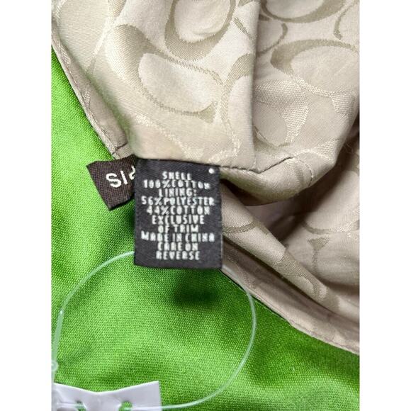 NWT Coach FS3241 Sateen Sunhat - Size P/S
